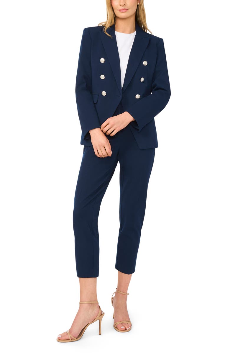 Halogen<sup>®</sup> Double Breasted Blazer, Alternate, color, Classic Navy