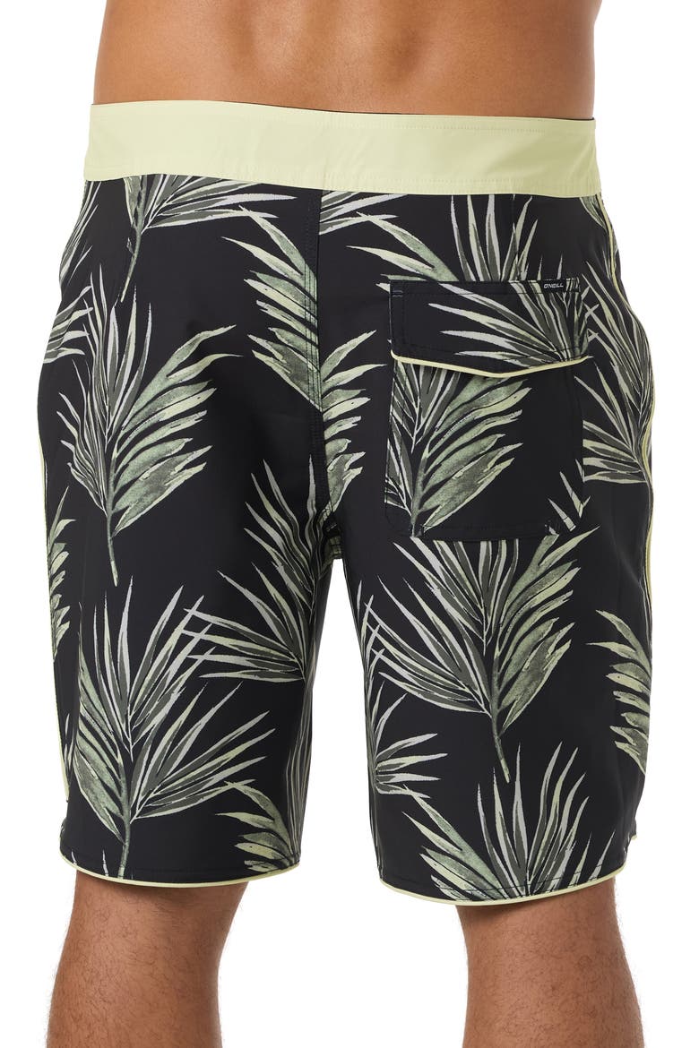 Hyperfreak Mysto Scallop Board Shorts, Alternate, color, CITRON