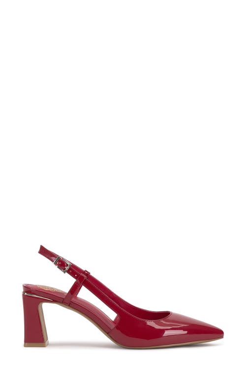 Vince Camuto Halsie Slingback Sandal In Bright Flame
