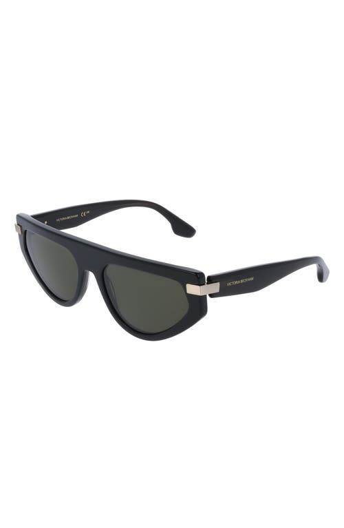 Victoria Beckham 56mm Tea Cup Sunglasses In Green