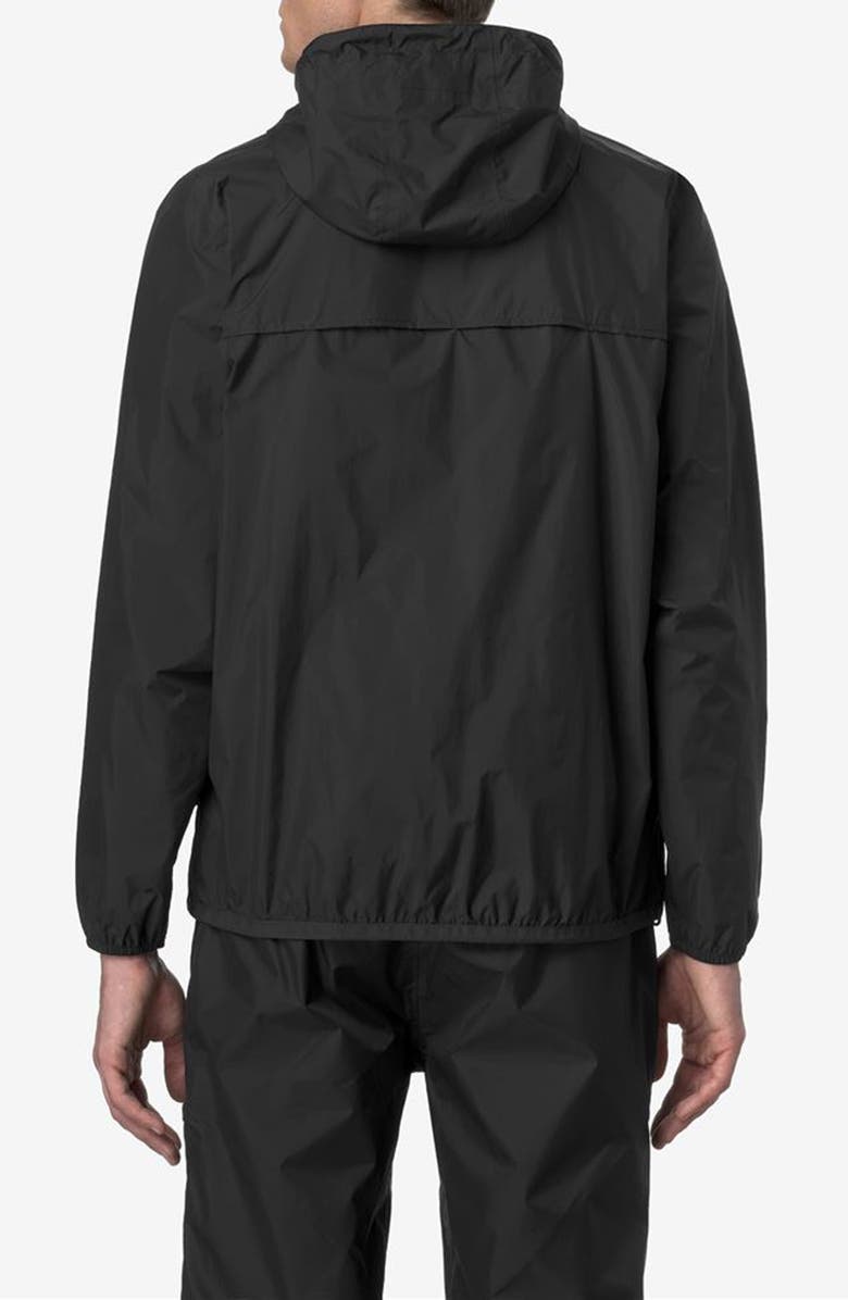 K-Way Le Vrai 4.0 Claude Water Repellent Jacket, Alternate, color, Black Pure