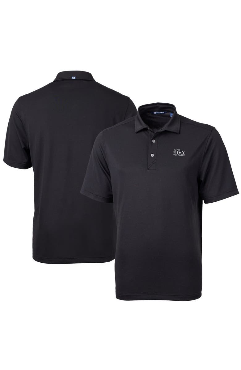 Cutter & Buck Men's Cutter & Buck  Black Ivy League Virtue Eco Pique Recycled Polo, Main, color, 