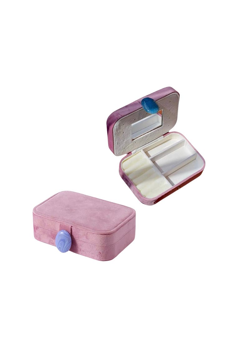Pebble Jewelry Box, Main, color, Pink