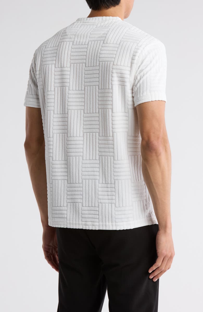 DENIM AND FLOWER Textured T-Shirt, Alternate, color,