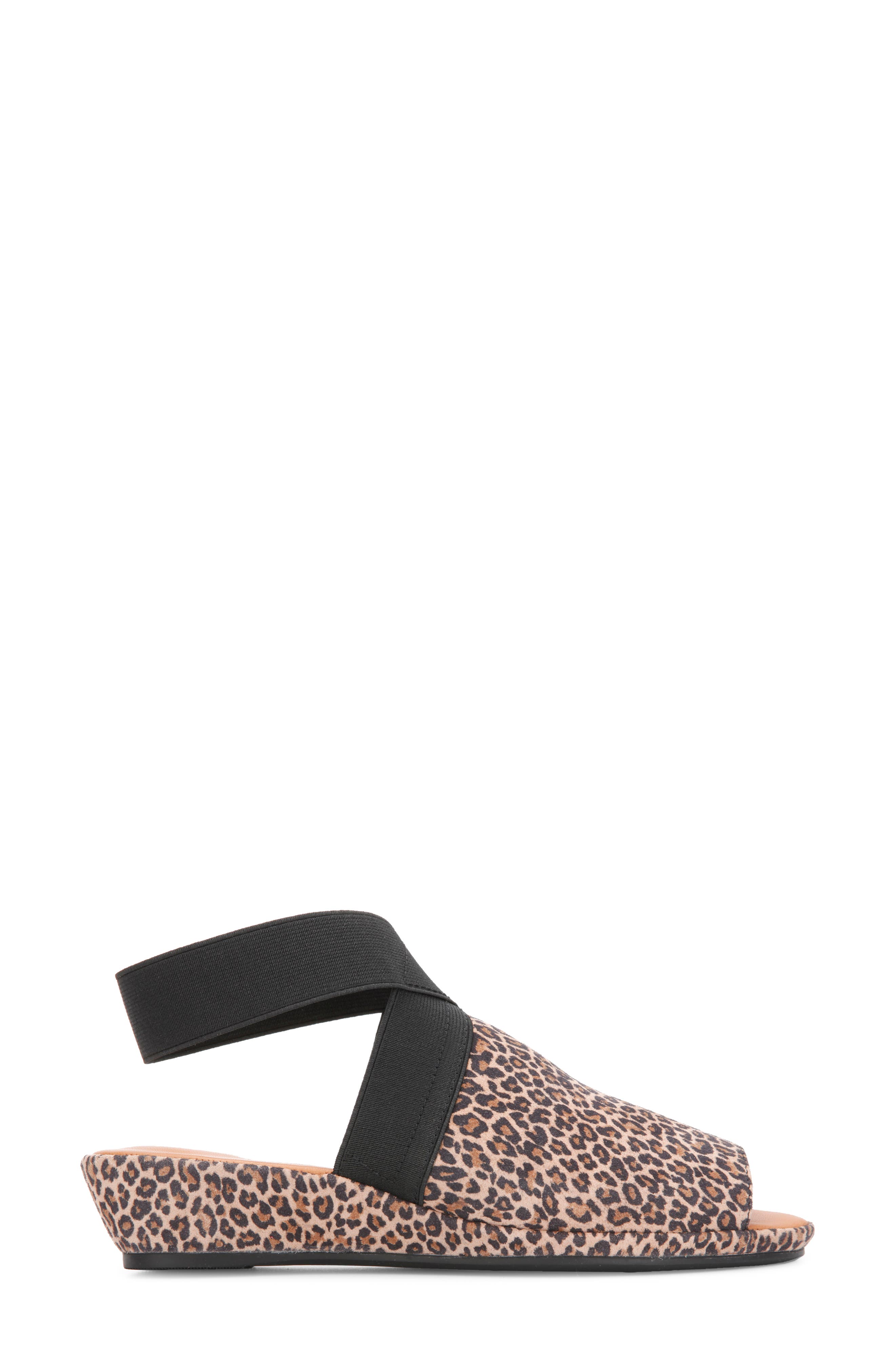 by Kenneth Cole Lily Wedge Sandal, Alternate, color, FOSSIL LEATHER