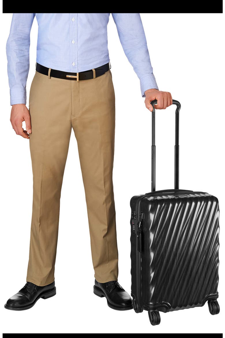 19 Degree 21-Inch International Wheeled Carry-On, Alternate, color, BLACK