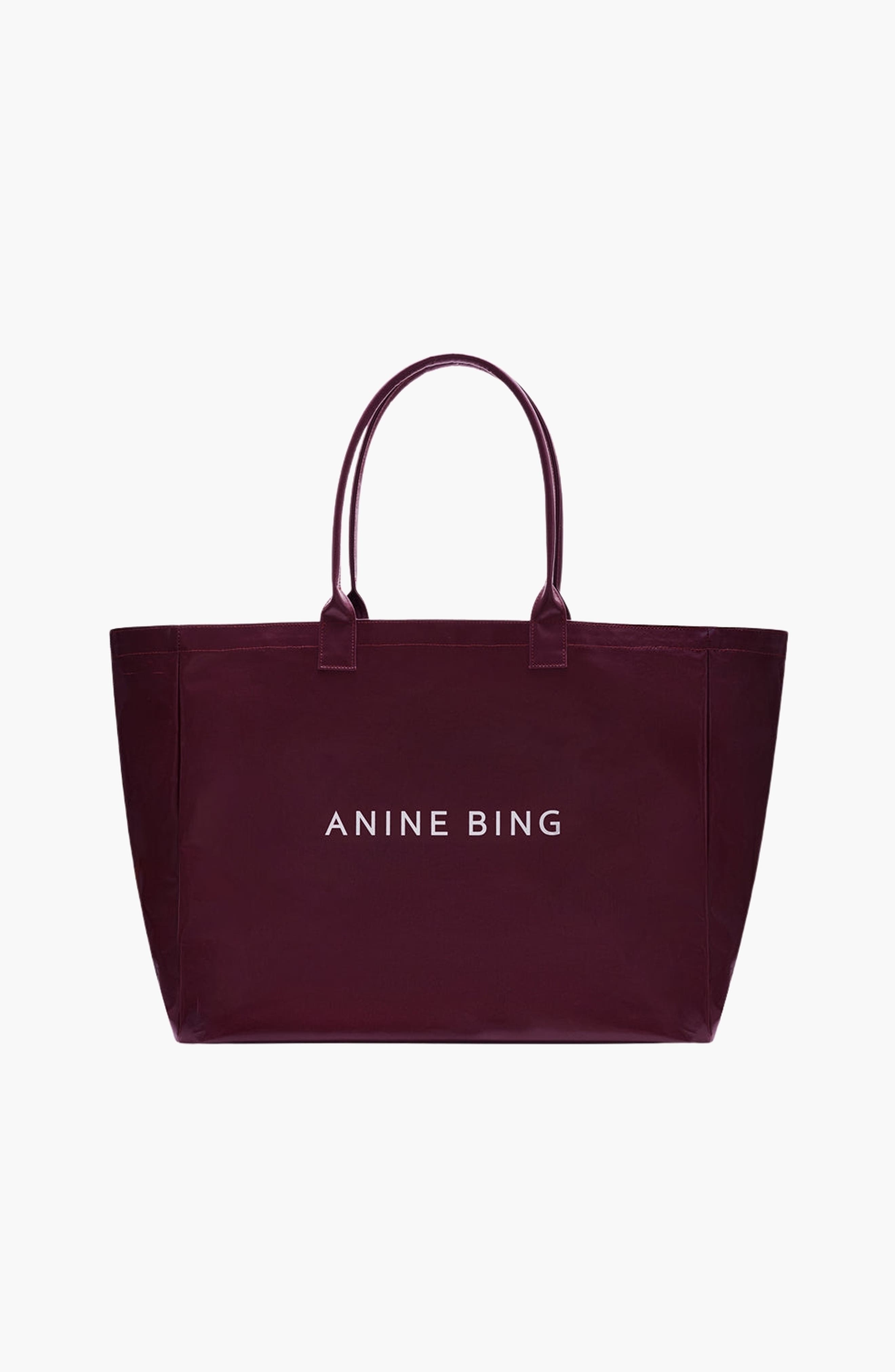 Leo Coated Canvas Tote, Main, color, Fig