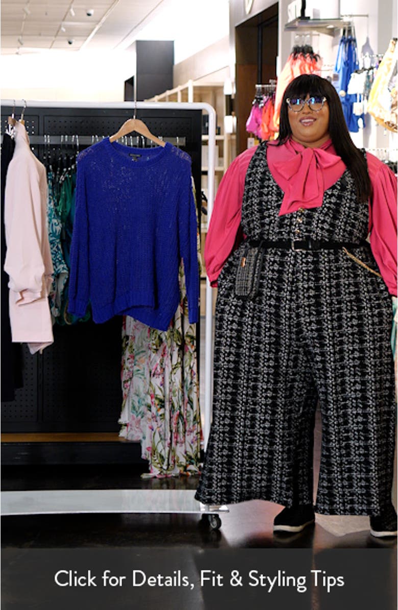 Crewneck Organic Cotton Sweater, sales video thumbnail