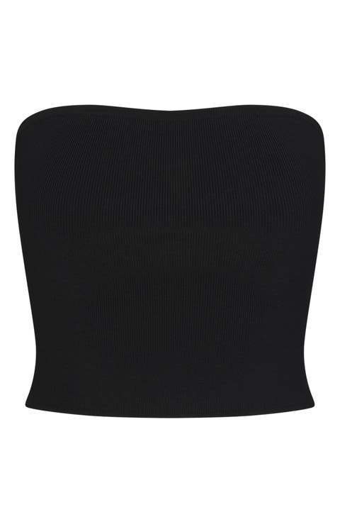Refined Knit Tube Top