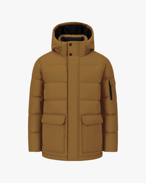 ALEXANDER | Hooded Recycled Down Winter Jacket