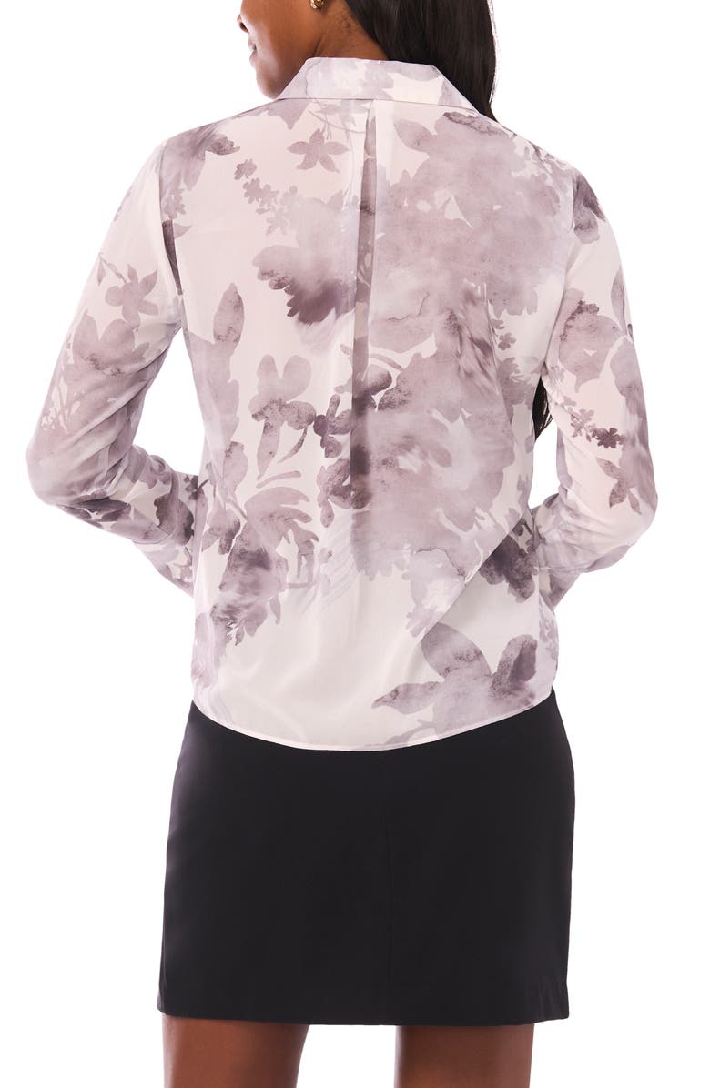 1.STATE Floral Button-Up Shirt, Alternate, color, Gray Dawn