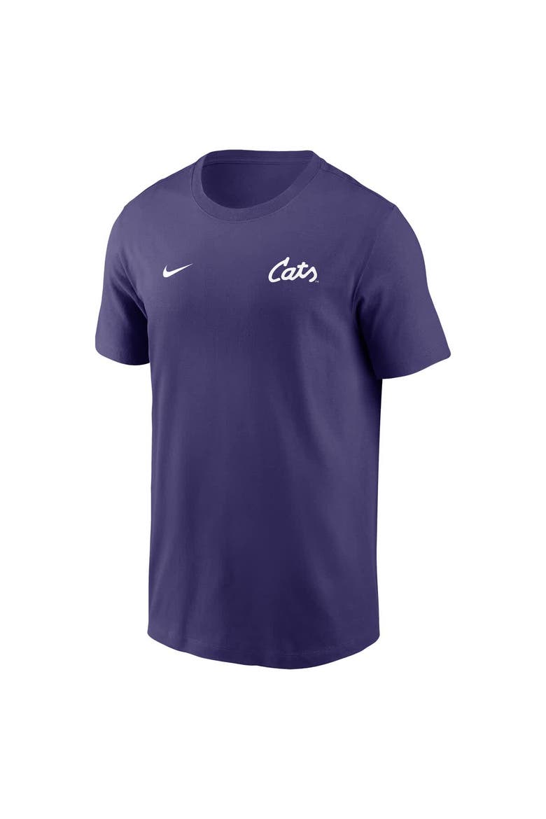 Men's Nike Purple Kansas State Wildcats 2025 Sideline Legend Performance T-Shirt, Alternate, color, Purple
