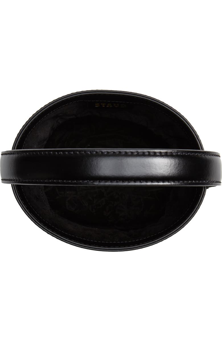 STAUD Bissett Leather Bucket Bag, Alternate, color,