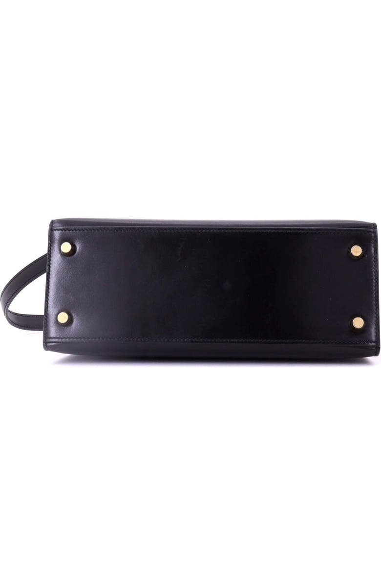 81034712 Kelly Handbag Black Tadelakt with Gold Hardware 25, Alternate, color,