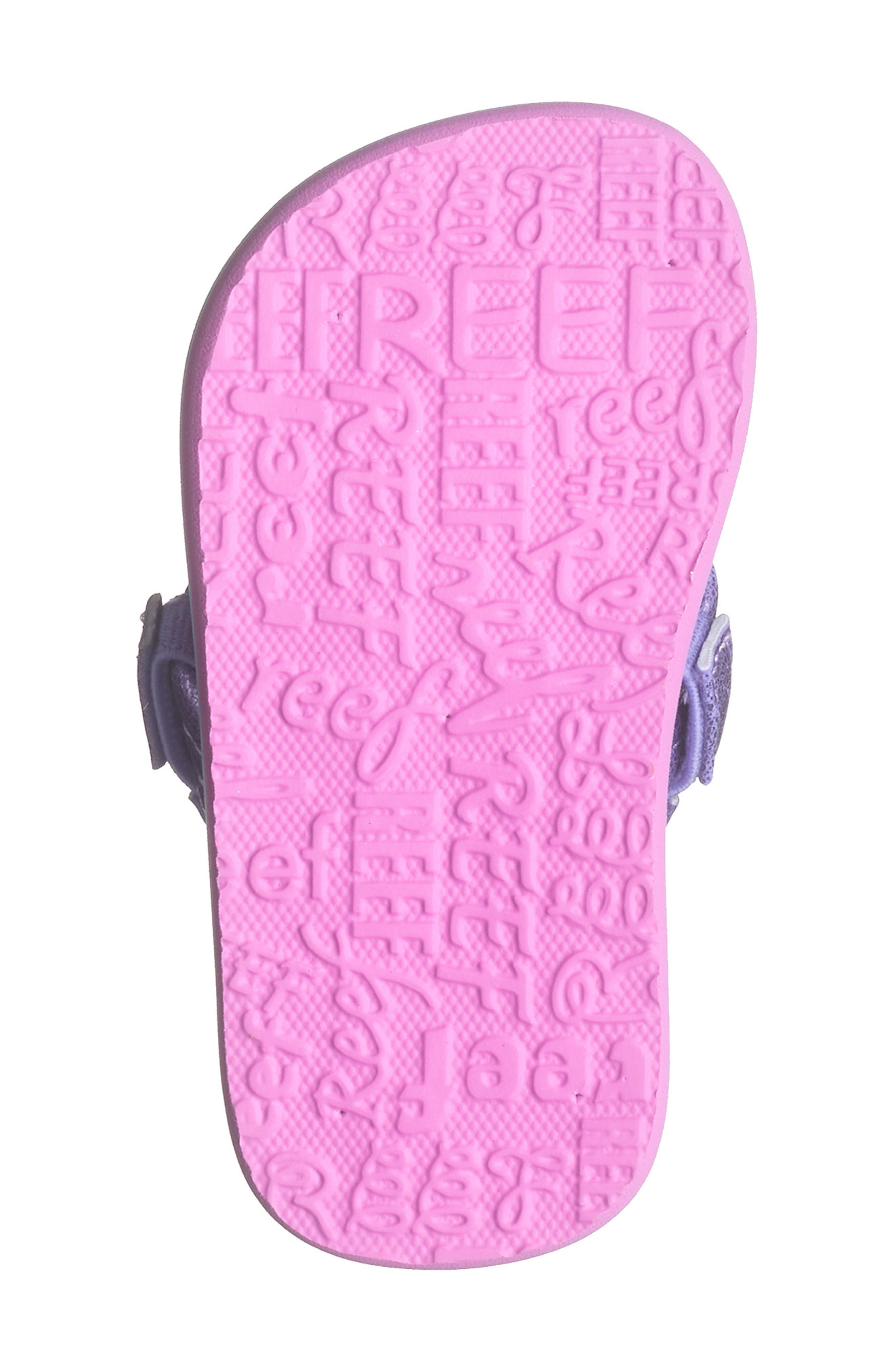 Reef Kids' Little Ahi Flip Flop, Alternate, color, Candyland