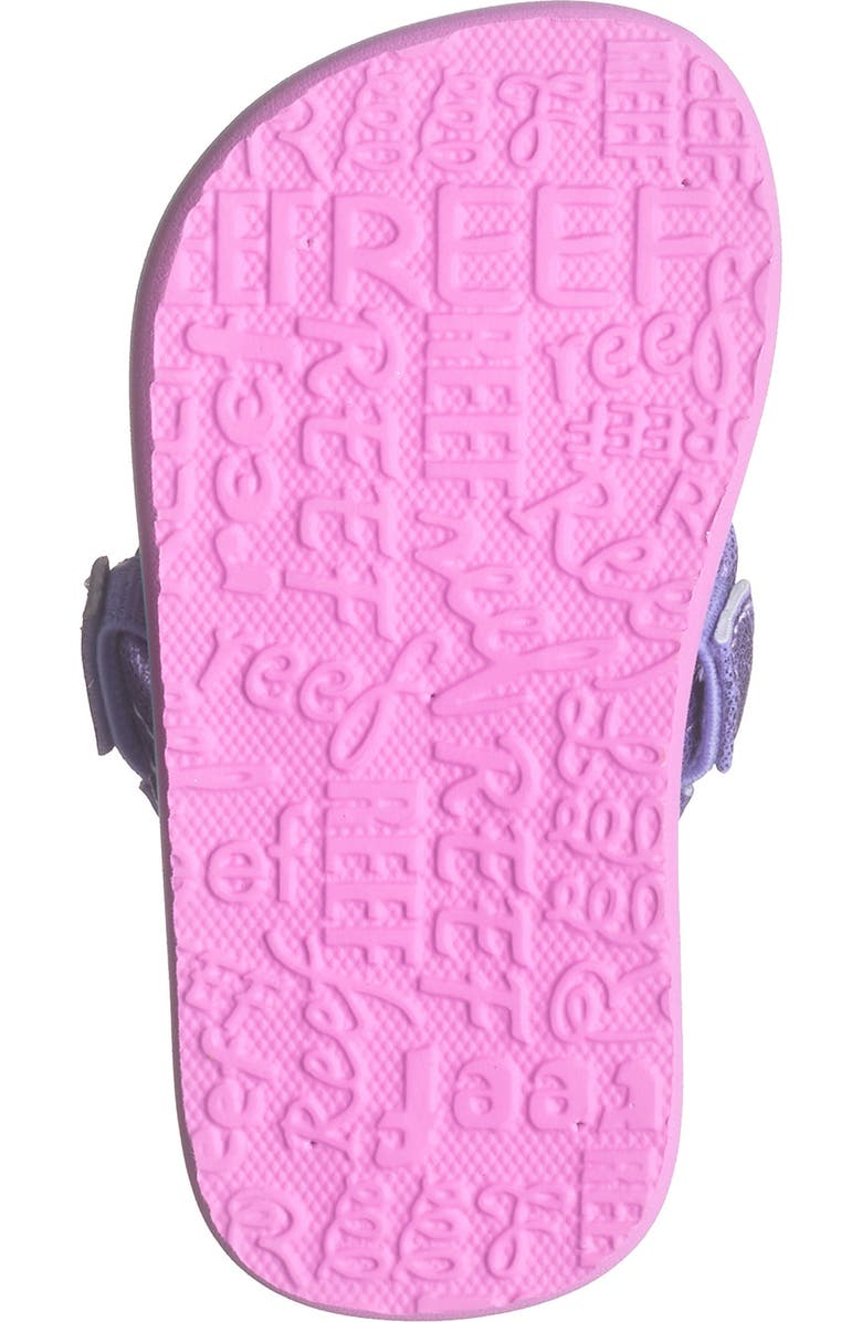 Reef Kids' Little Ahi Flip Flop, Alternate, color, Candyland