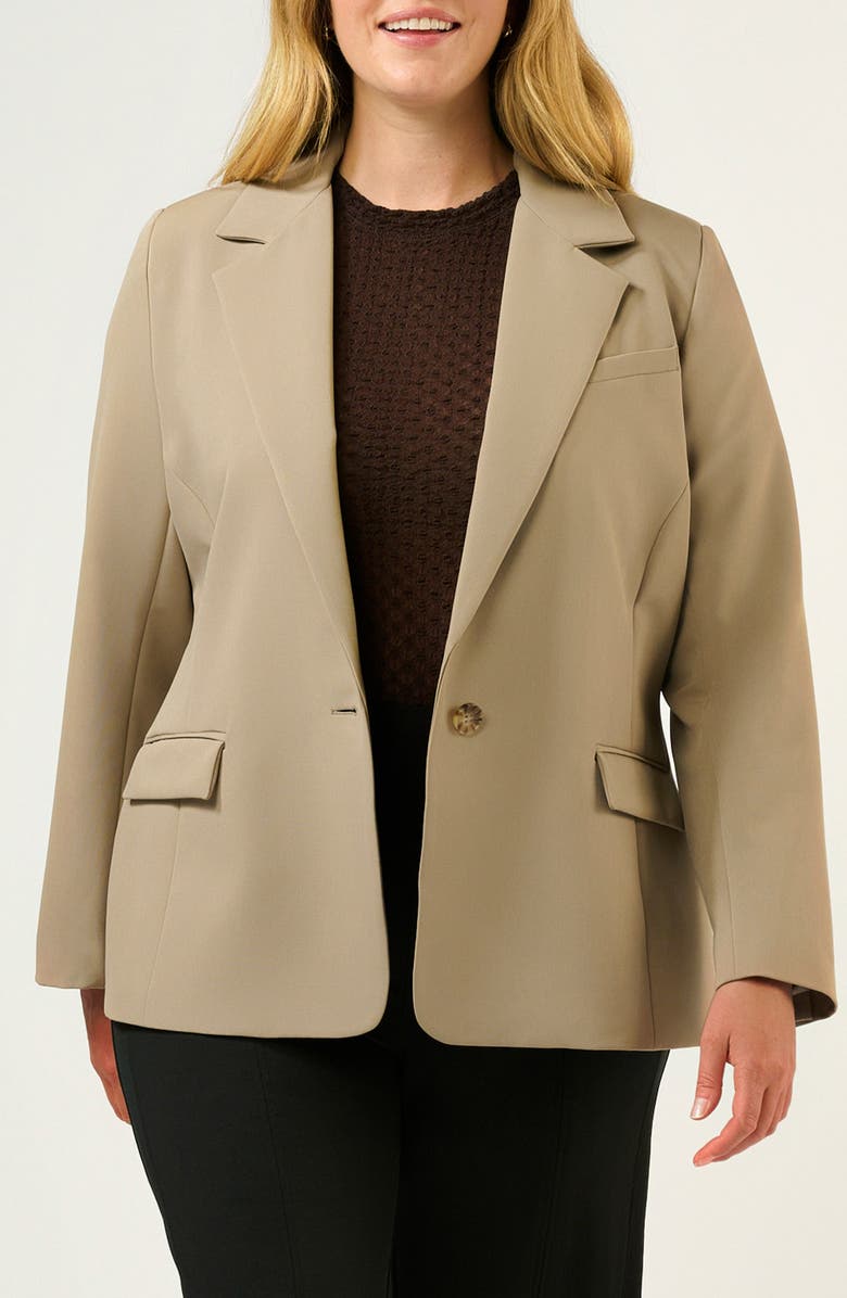 Estelle Valerie Blazer, Main, color, Taupe