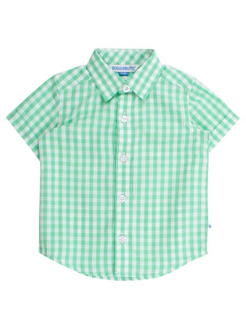 Toddler Short Sleeve Button Down Shirt