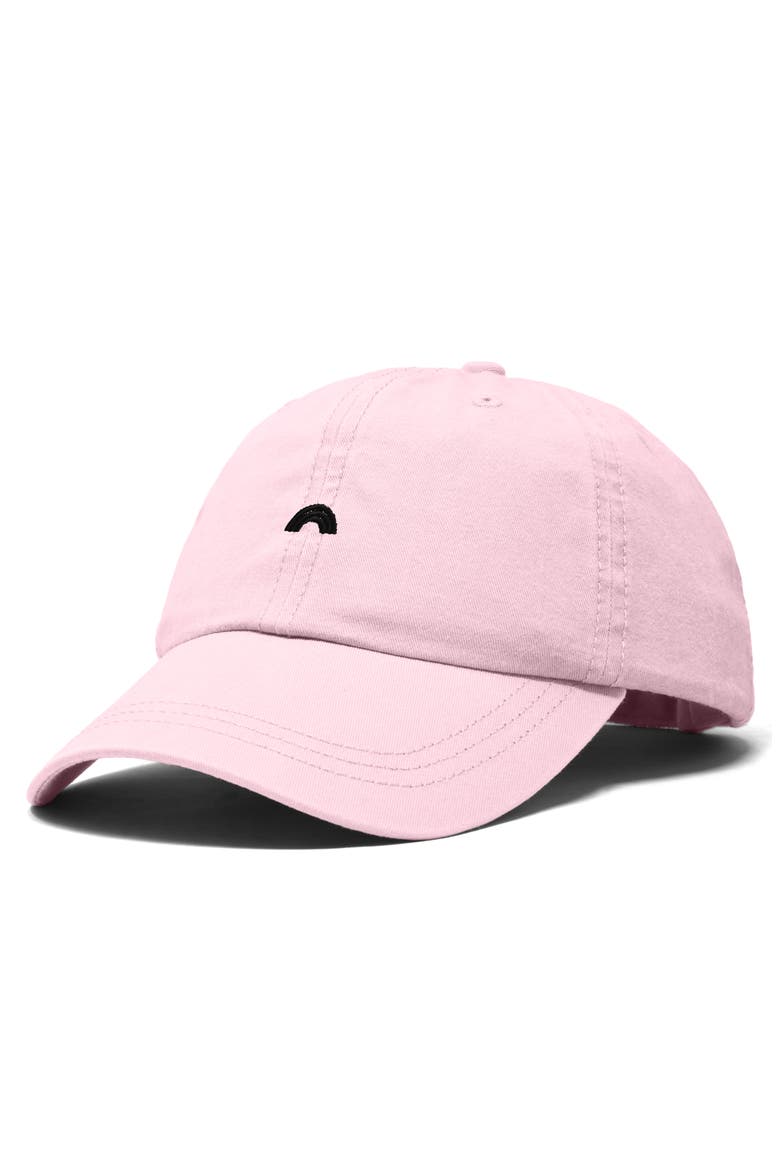 Lil Rainbow Dad Cap, Alternate, color, Washed Pink