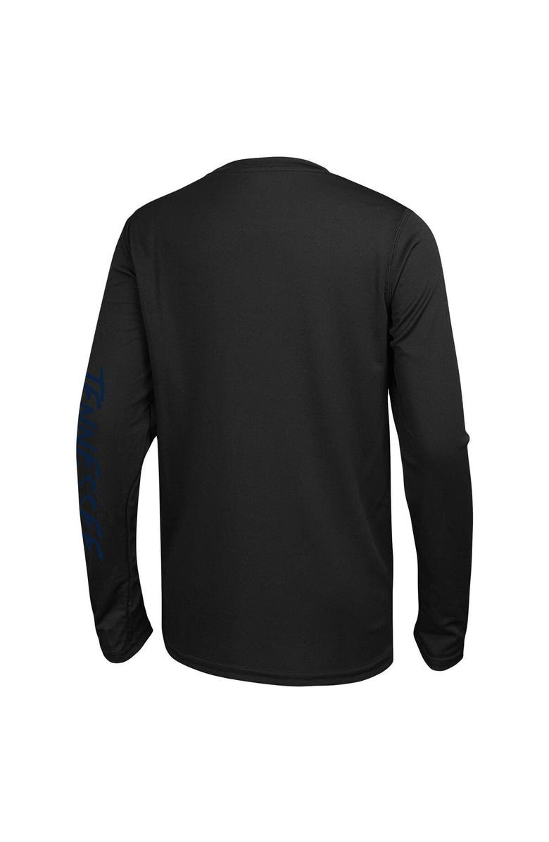 Outerstuff Men's Black Tennessee Titans Agility Long Sleeve T-Shirt, Alternate, color, Black