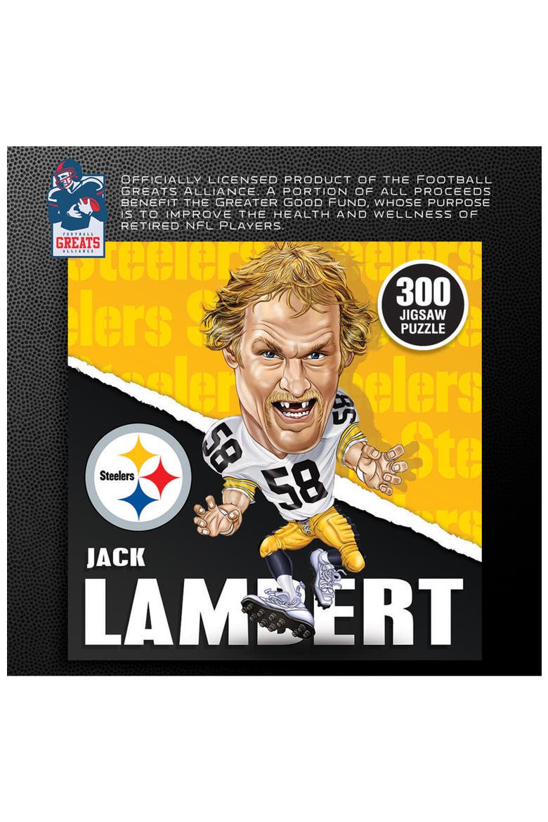 Steelers Jack Lambert 300 Piece Puzzle, Alternate, color, Multicolor