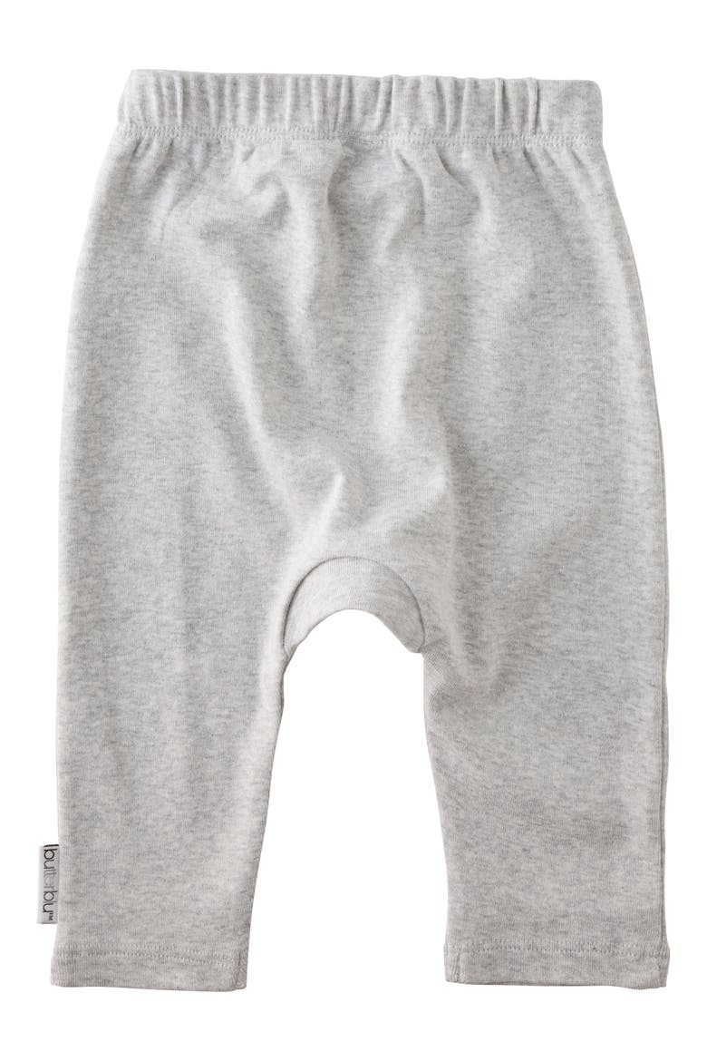 Harlowe Organic Cotton Assorted 3-Pack Harem Pants, Alternate, color, BLUE