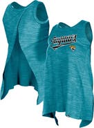 New Era Women's New Era Teal Jacksonville Jaguars Space Dye Active Tank Top