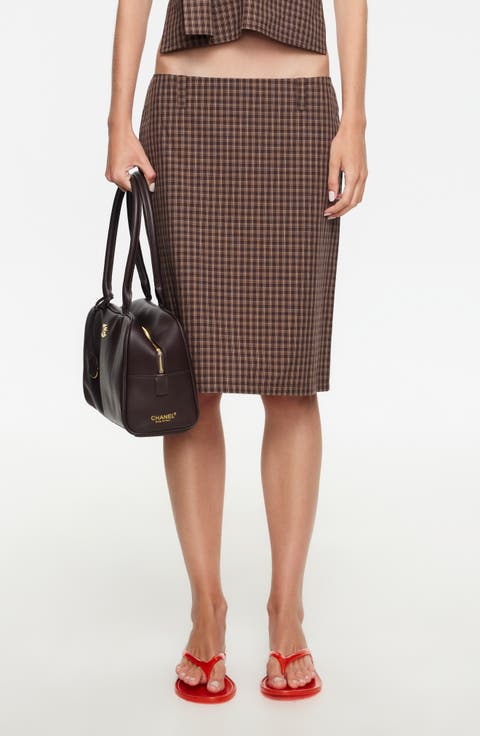 Play On Midi Skirt