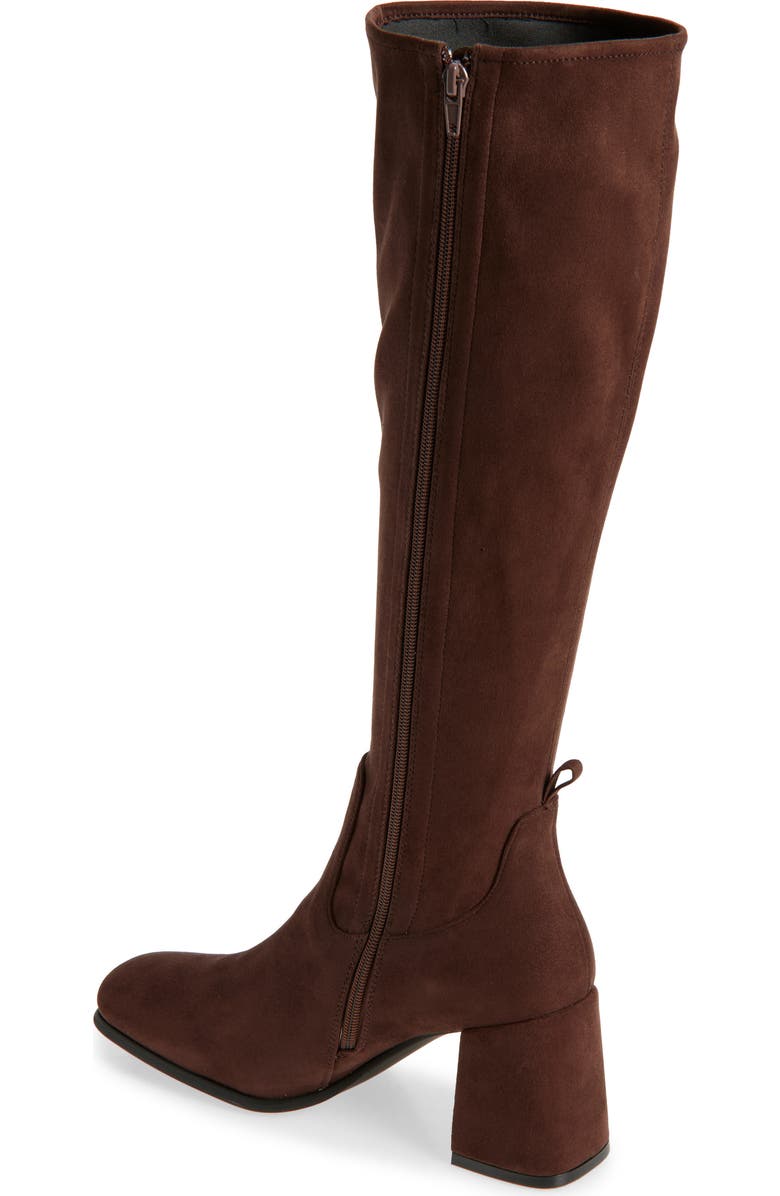 Jeffrey Campbell Hotlava Knee High Boot, Alternate, color, Dark Brown Suede