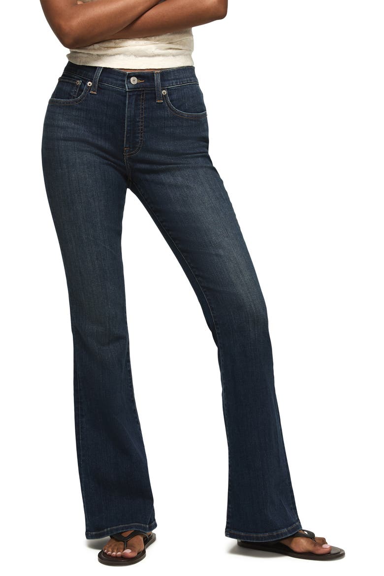 Stevie Flare Stretch Denim Jeans, Main, color, NEW HEIGHTS WASH