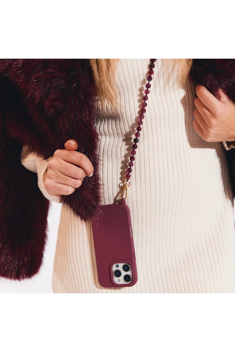 3-Piece Crossbody Phone Case Set - iPhone 17 Air/Pro/Max, Alternate, color, Burgundy - iPhone 17 Air