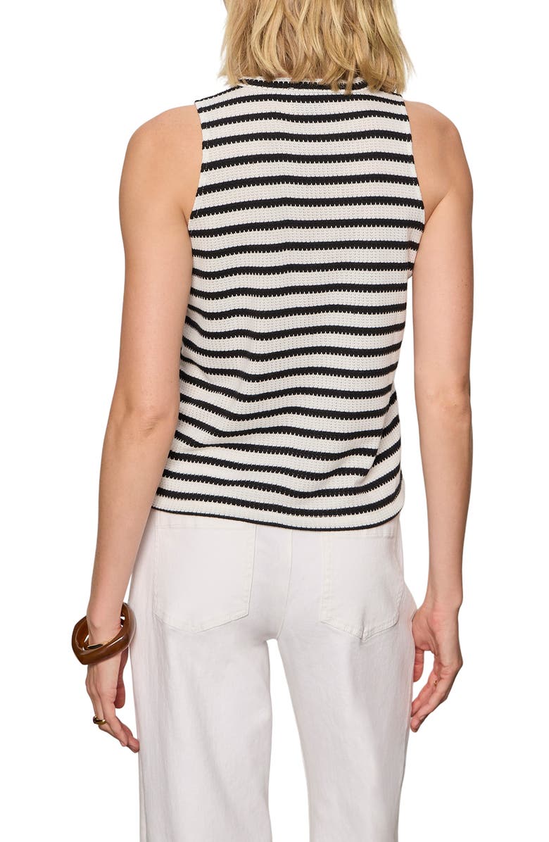 Sanctuary Campari Stripe Tank, Alternate, color, Macrame White