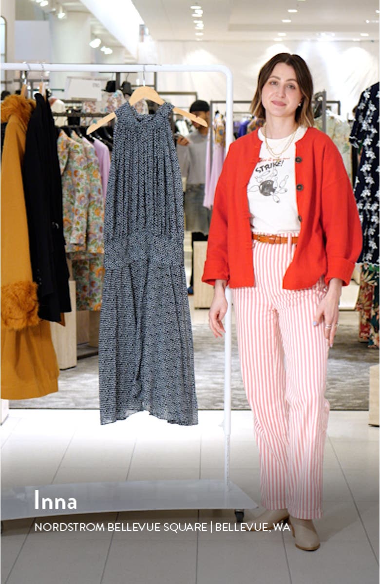 Halter Neck Flounce Dress, sales video thumbnail