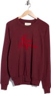 THE GREAT. The College Graphic Sweatshirt