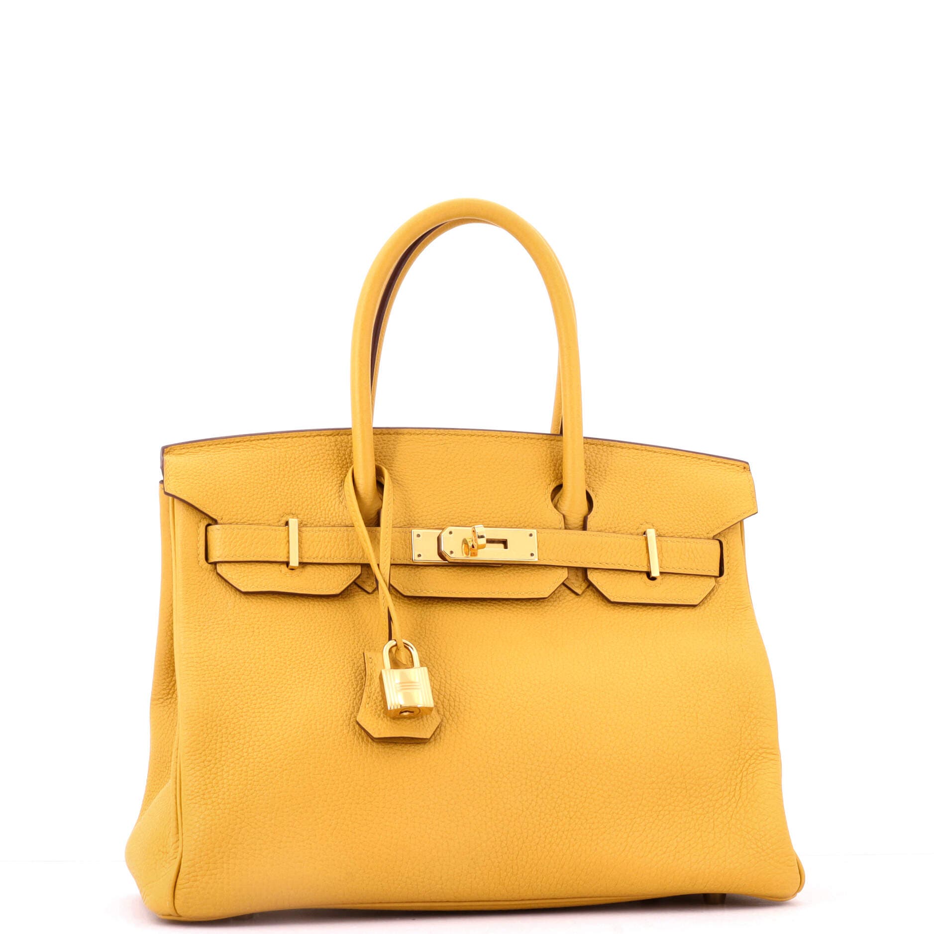 Birkin Handbag Yellow Togo With Gold Hardware 30, Alternate, color, Yellow