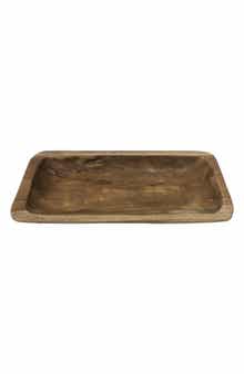 R16 HOME Teak Wood Tray