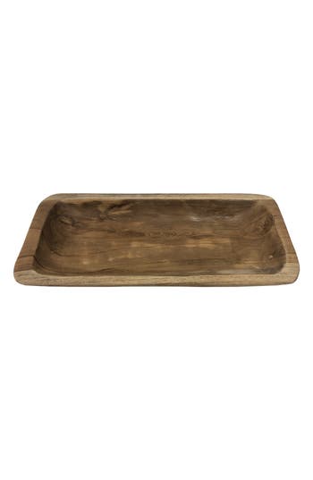 R16 Home Teak Wood Tray