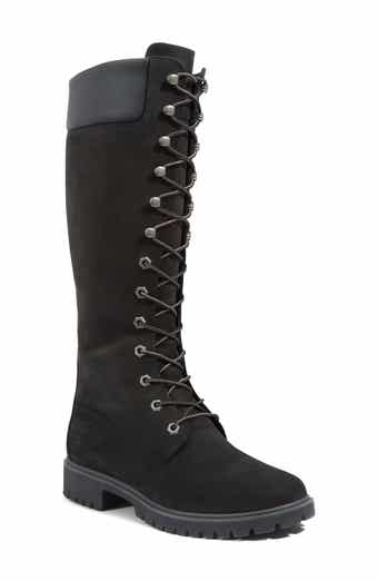 Premium 14-Inch Lace-Up Waterproof Boot