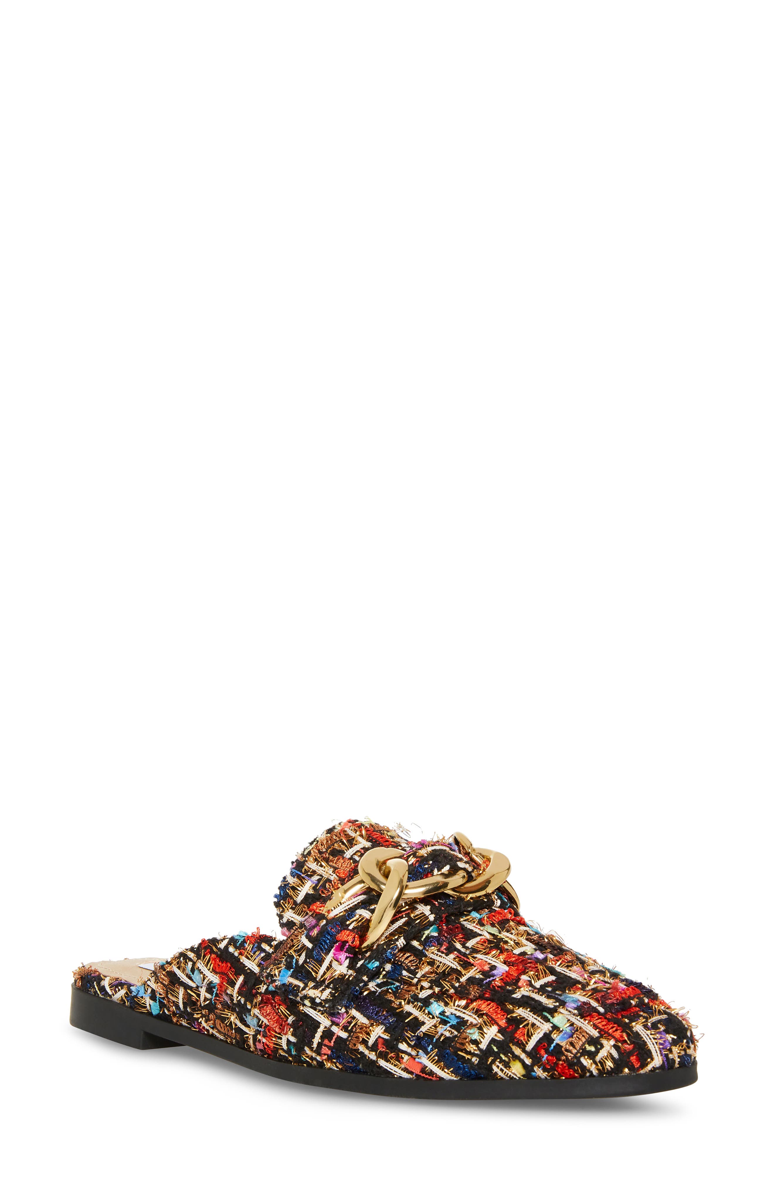 Cassady Loafer Mule, Main, color, WHITE MULTI