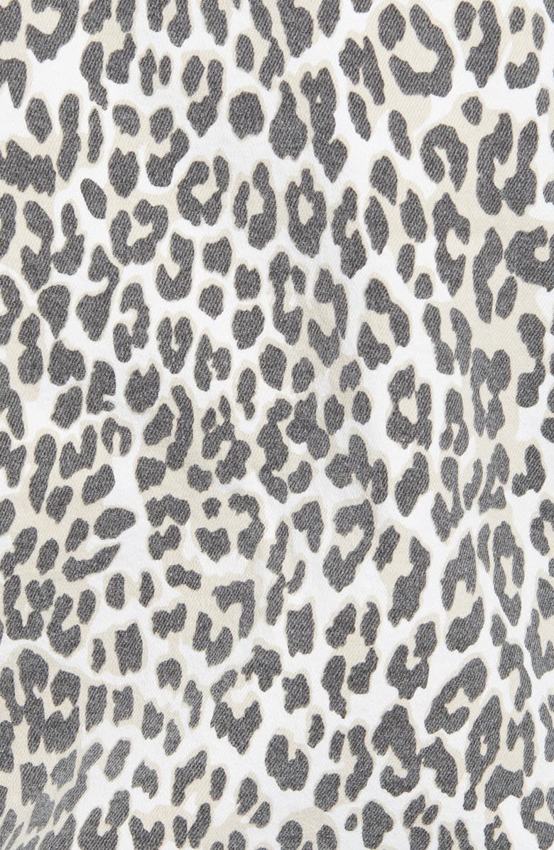 Thread & Supply Animal Print Denim Jacket, Alternate, color,