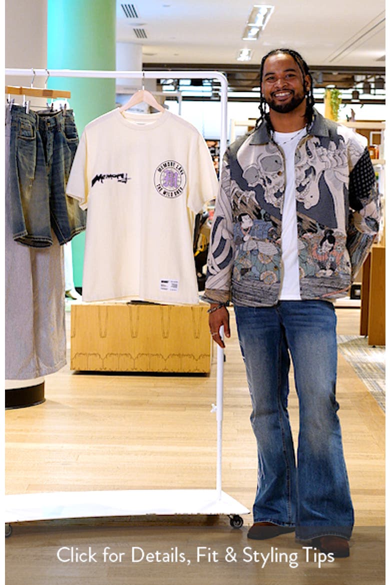 Wild Ones Oversize Cotton Graphic T-Shirt video