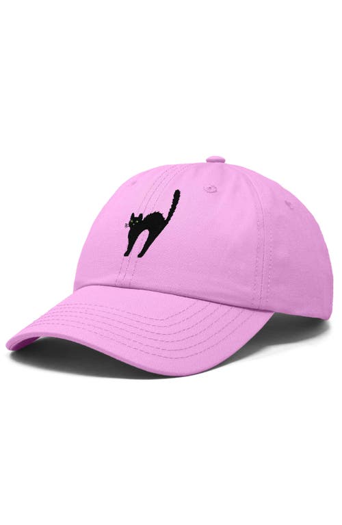 DALIX DALIX BLACK CAT EMBROIDERED CASUAL HAT 