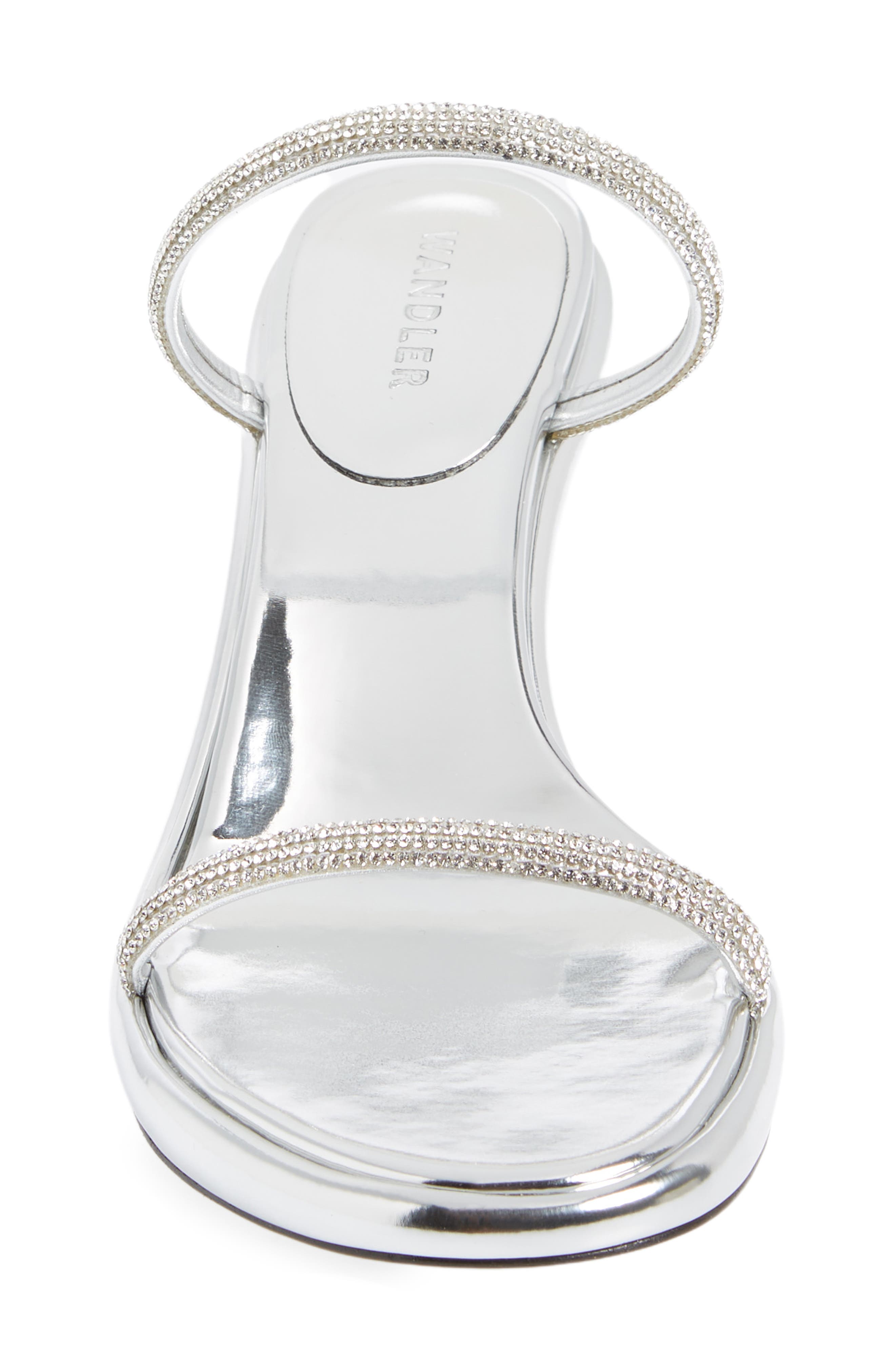 Wandler June Crystal Embellished Slide Sandal, Alternate, color, 