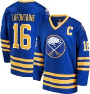 FANATICS Men's Fanatics Branded Pat LaFontaine Royal Buffalo Sabres Breakaway Retired Player Jersey