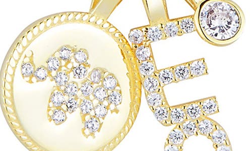 Sphera Milano Luck Pendant Necklace In Gold