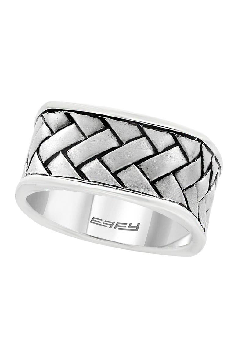 Sterling Silver Ring - Size 10, Main, color, WHITE