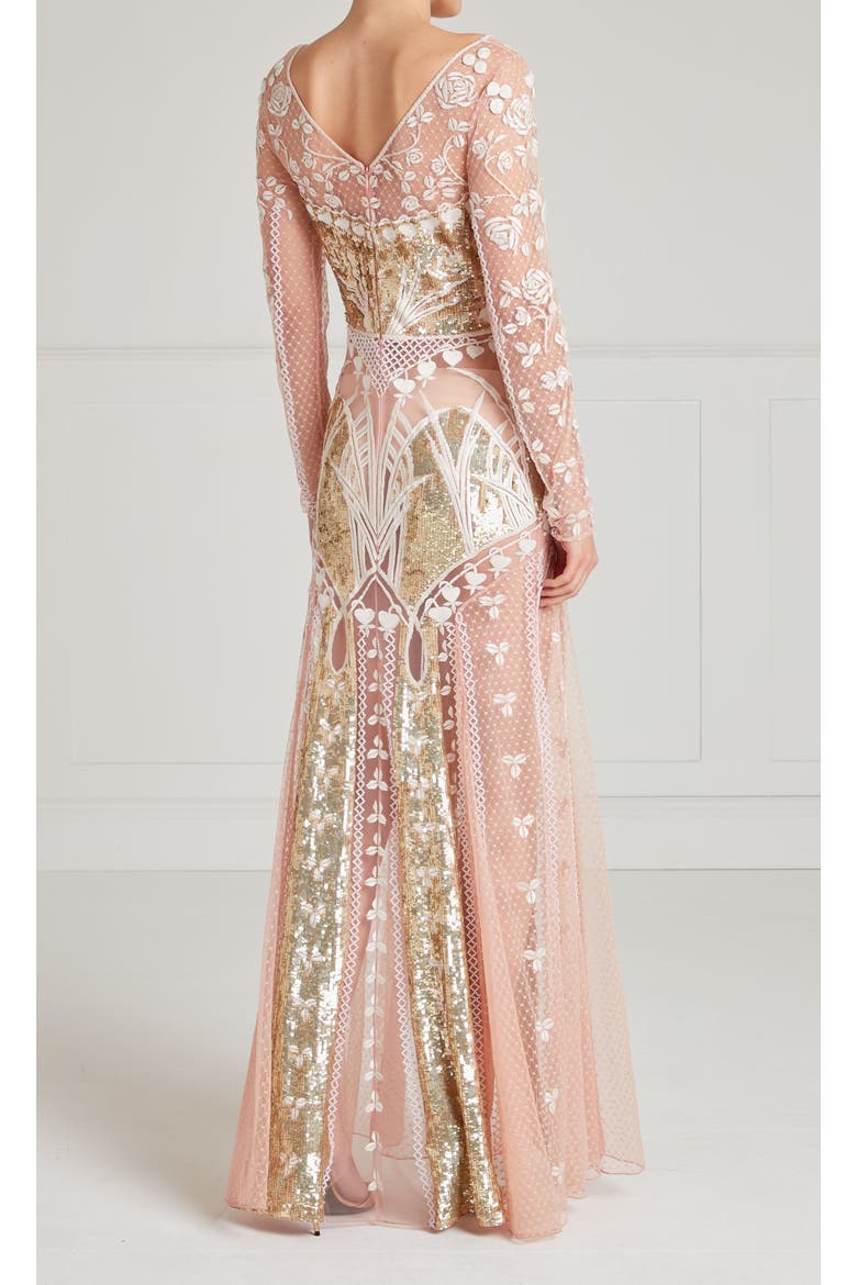 Gigi Dress, Alternate, color, Rose Gold