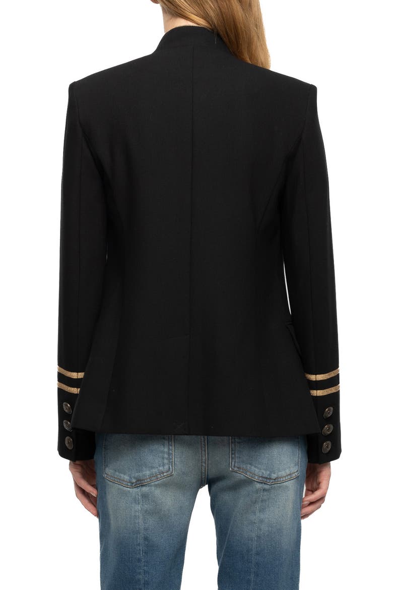 Vallo Tailleur Blazer, Alternate, color, BLACK