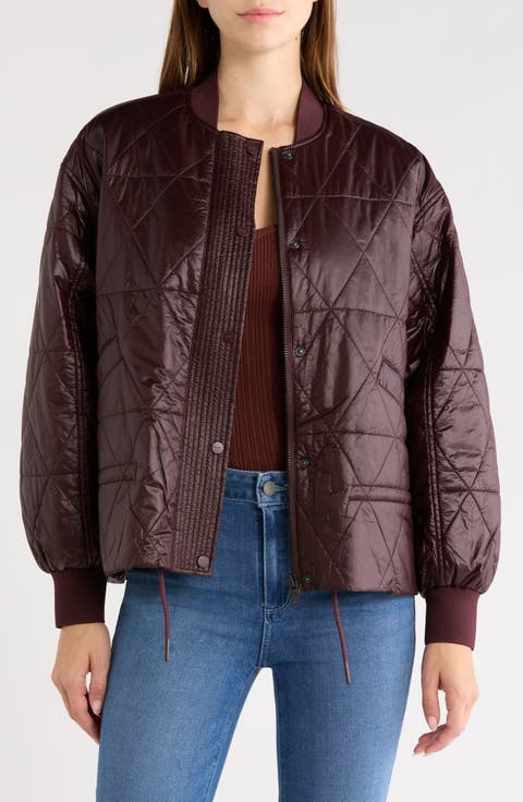 Alii Quilted Bomber Jacket