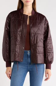 AllSaints Alii Quilted Bomber Jacket